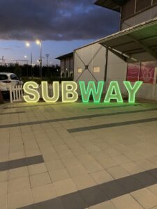 how much to hire light up numbers Adelaide