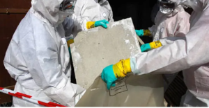 trained asbestos removal expert