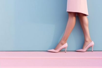 high heels