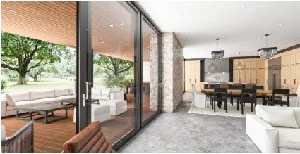 internal glass doors
